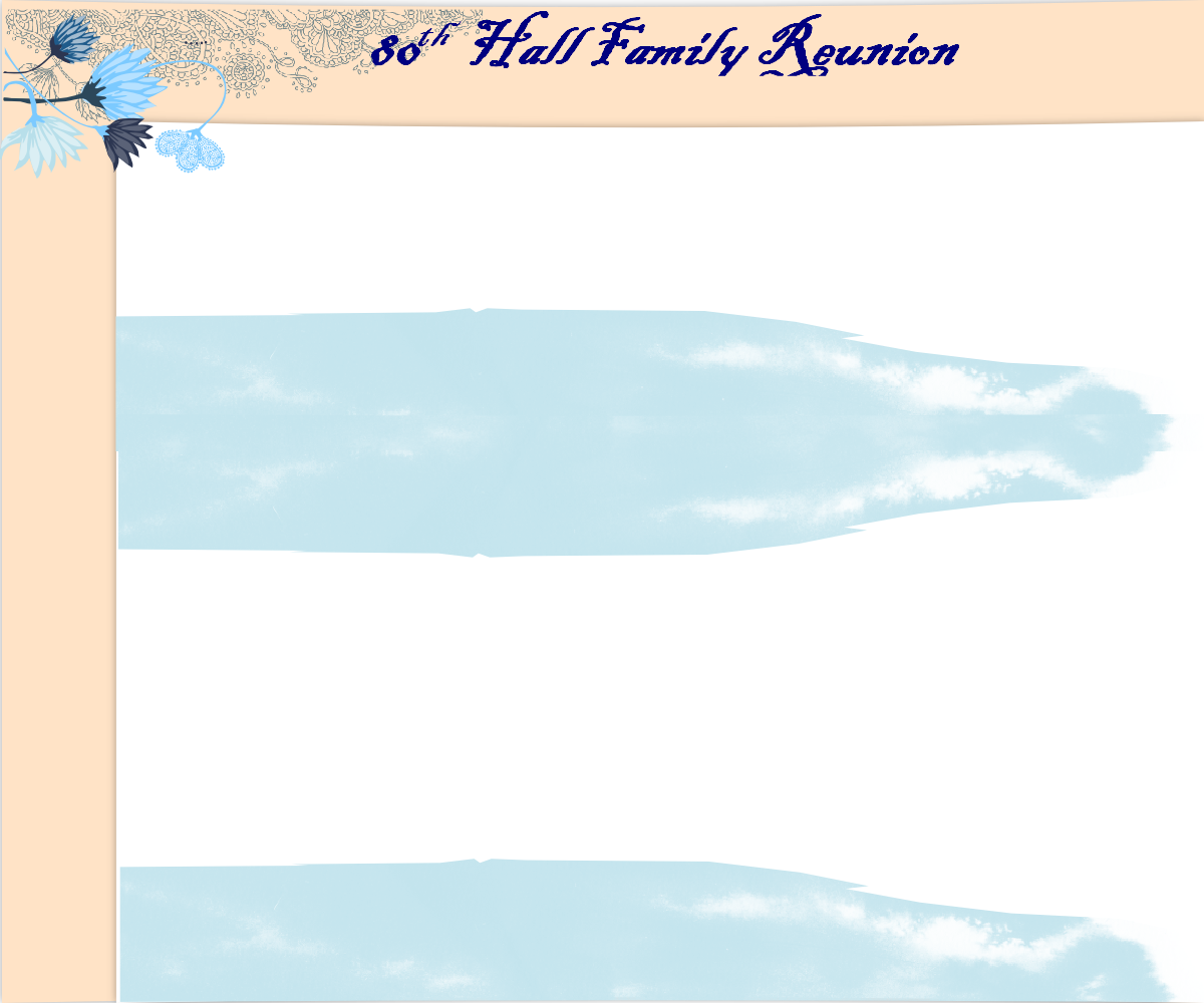 80th Hall Family Reunion 2013
